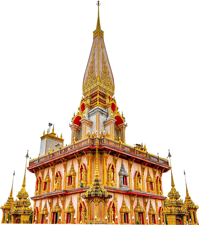 泰国寺庙佛教抠图元素png