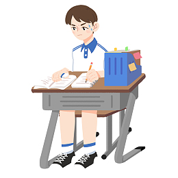 考试  学生  卡通  考场
