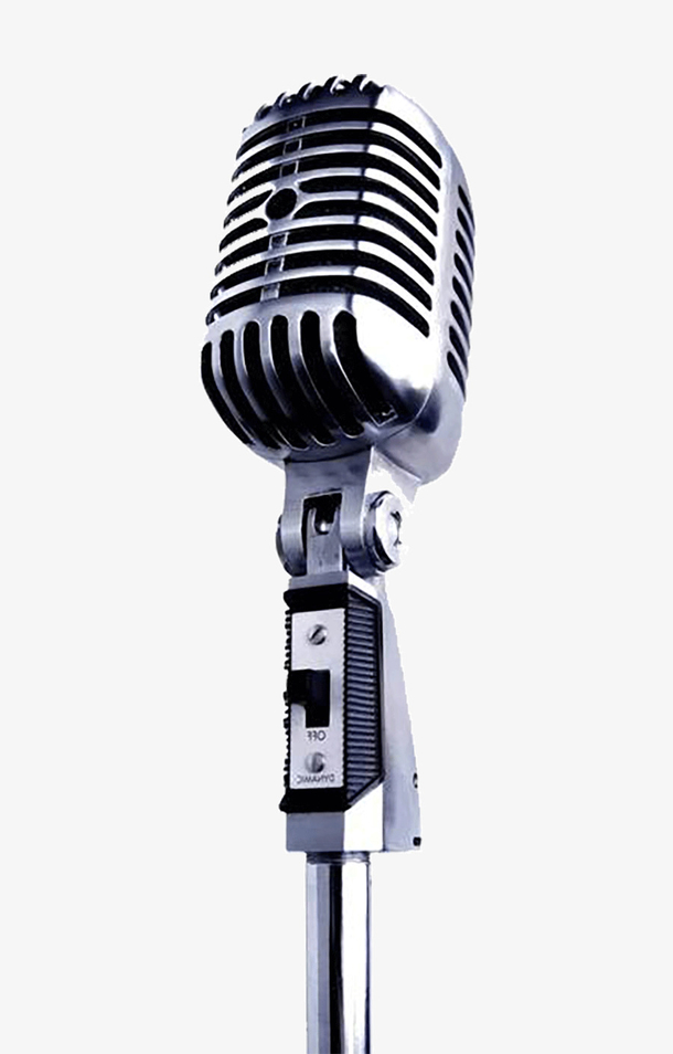 银色的讲话筒素材免费下载_觅元素