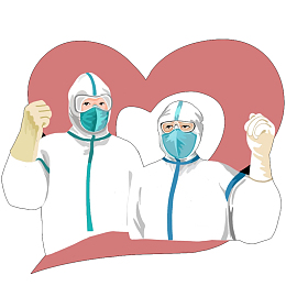 疫情加油勇敢战士1