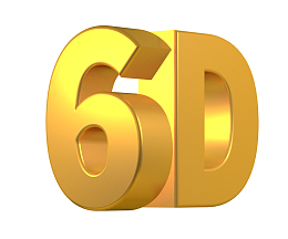 6d 立体字 c4d渲染 6d 3d字体
