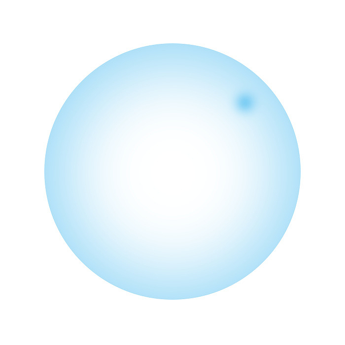 调皮蓝色漂浮泡泡 透明小泡泡