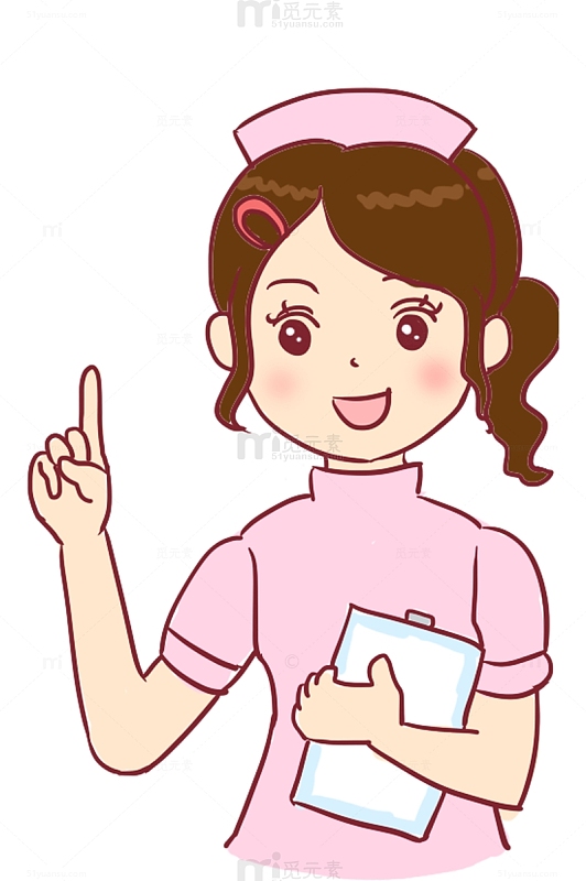 卡通女医生讲课