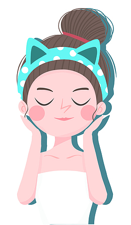 美容护肤人物