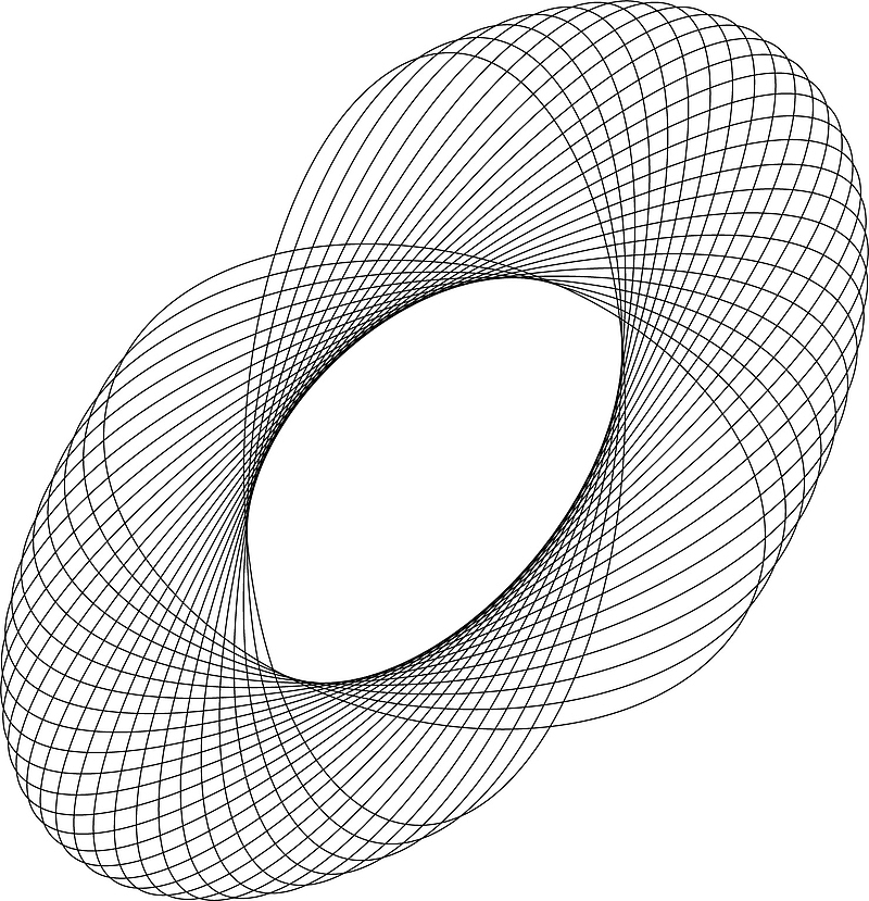 线条环形螺旋