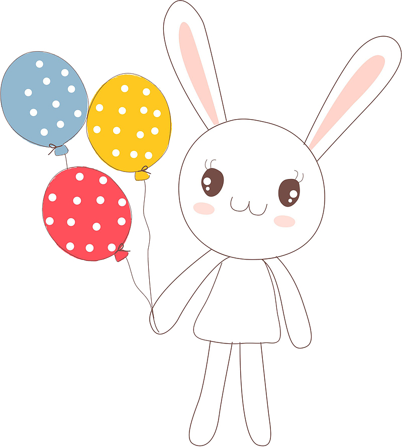 气球兔子动物