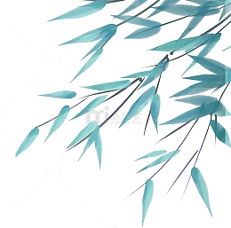 水墨风淡雅竹子