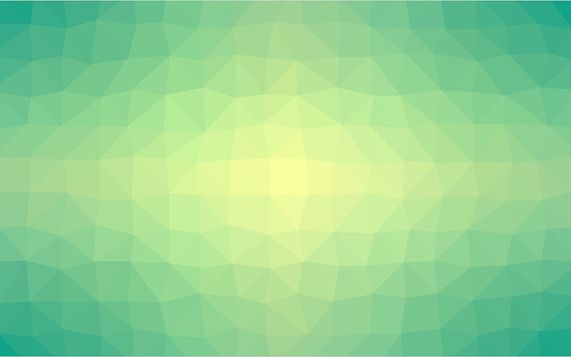 抽象几何多边形背景黄绿色渐变十字