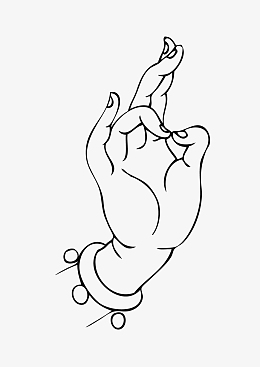 佛手 佛教手势  观音手 佛