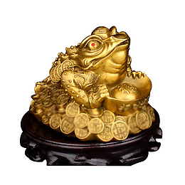 金蟾蜍 风水摆件