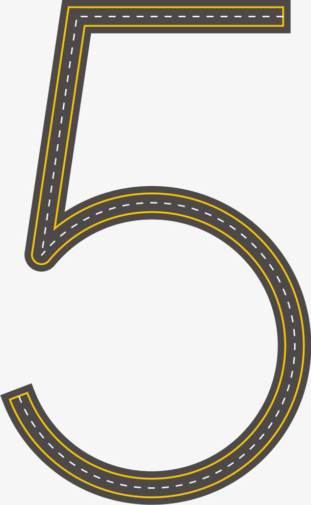 创意公路数字5