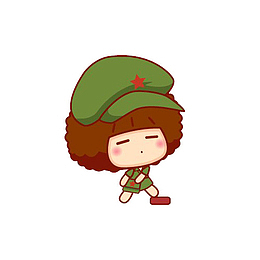 五一劳动小少女