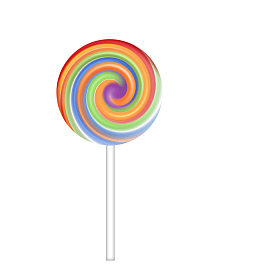 小孩喜爱的棒棒糖