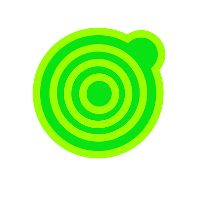 绿色圆点身体