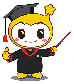 卡通小博士学生