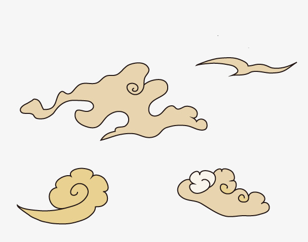 关键词 : 祥云,古风,手绘,云彩