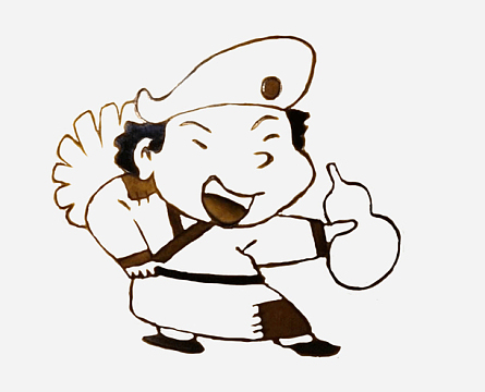 一个爱喝酒的小和尚