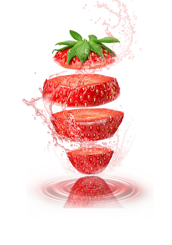 美味草莓素材