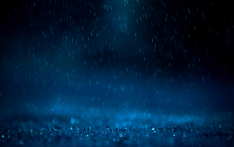 夜晚下雨的时候