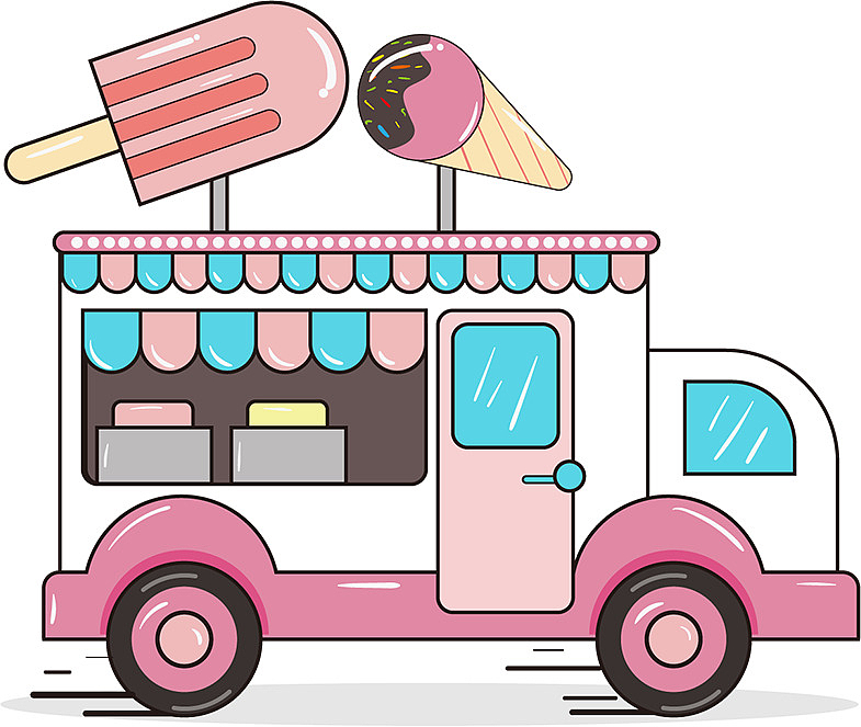 童年冰淇淋车