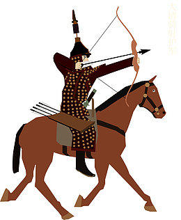 大清骑射护军