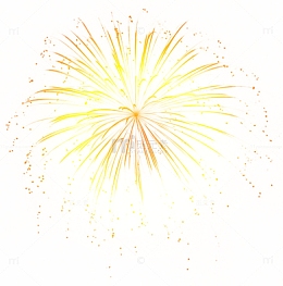 炫彩节日烟花气氛