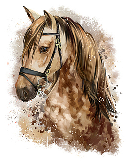 野性的可爱小马