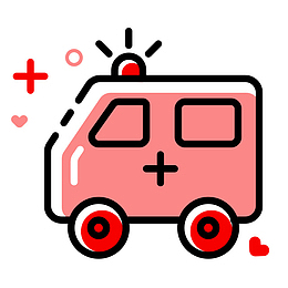救护车 图标 PNG 免扣