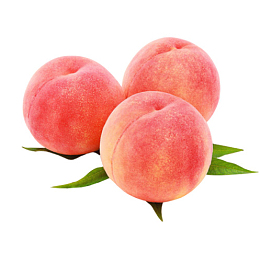 桃子新鲜嫩色