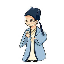 中国风汉服男孩