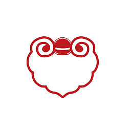 古代锁形图案框