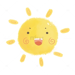 可爱的小太阳啊