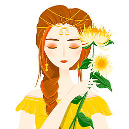菊花仙子，女神