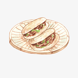 陕西手绘肉夹馍