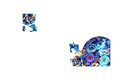 蓝色永生花手工DIY