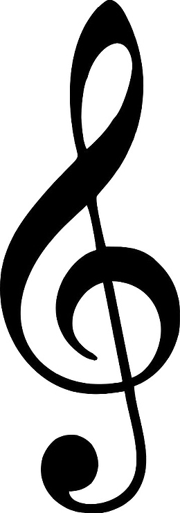 高音谱号音符
