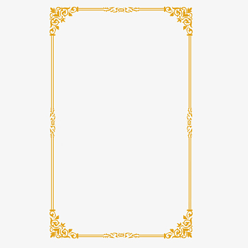 边框元素剪纸花纹中式边框装饰元素