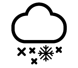 小雪天气示意图