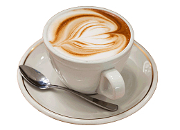 爱心图案咖啡coffee