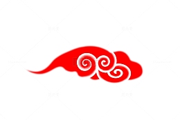 祥云素材中国风格