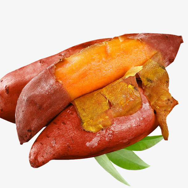 黄心红薯烤地瓜素材免费下载_觅元素