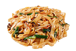 炒牛河，炒河粉，宵夜，河粉，牛肉河粉