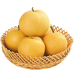盘装黄皮梨子