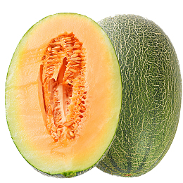 哈密瓜切开水果