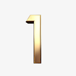 金属数字1 倒计时