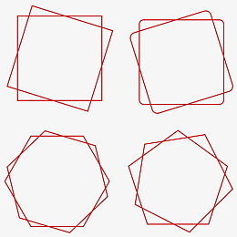 png矩形立体ppt装饰图案psdpngpng多色几何元素pngpng矩形简约边框png