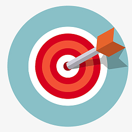 矢量手绘团队合作pngpng箭靶子高清免扣元素pngpng目标pngpng黑色免扣