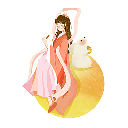 嫦娥奔月，兔子2