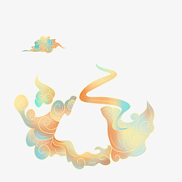 国潮仙气云分层