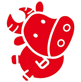 卡通小牛图片